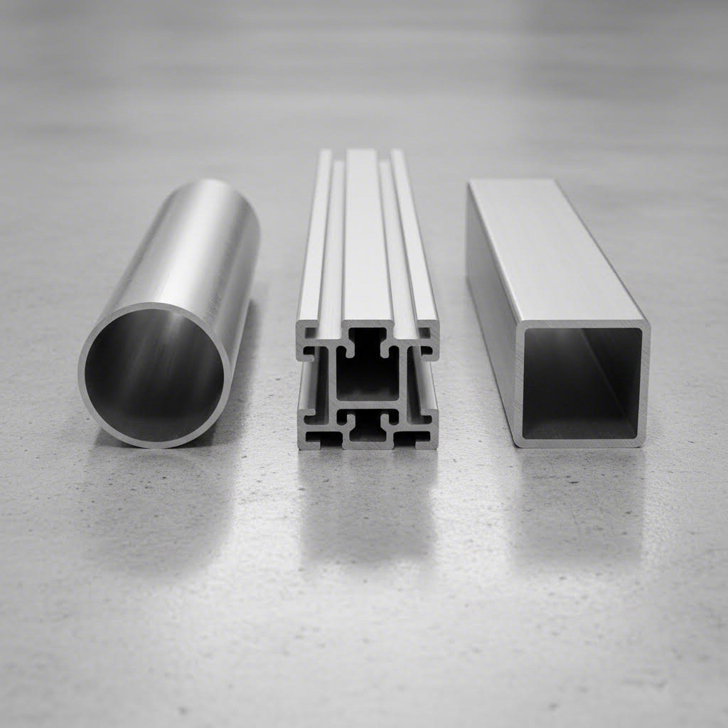 comparison of circular t slot and rectangular aluminum extrusion profiles
